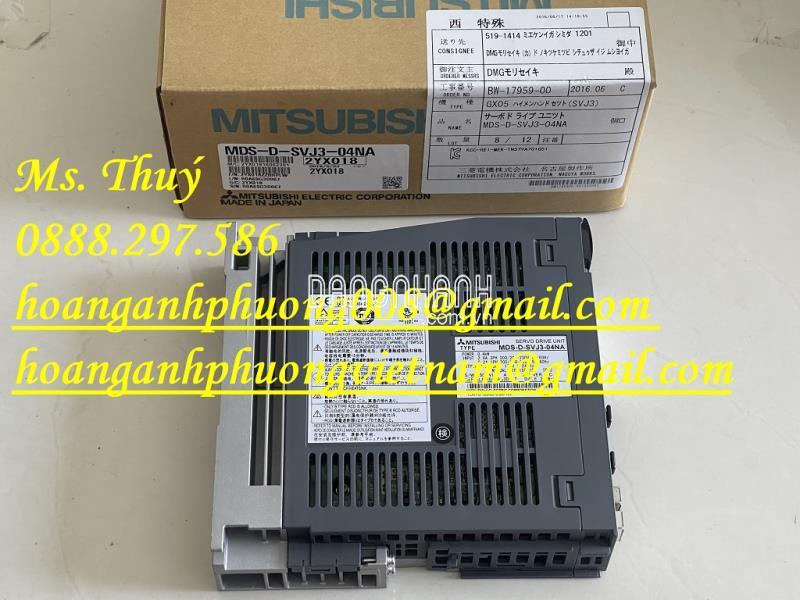  Servo Drive - New 100% - Mitsubishi MDS-D-SVJ3-04NA - Bình Dương