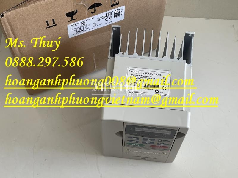 Delta VFD007B43B - Biến tần nhập khẩu - Hoàng Anh Phương