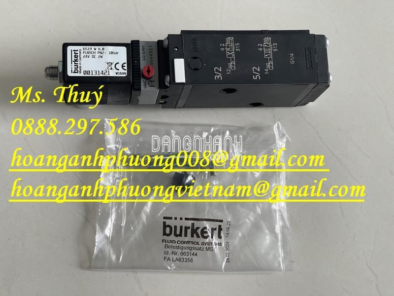 Van Khí Nén Burkert 6519 W 6.0 - New 100% - Giá tốt toàn quốc