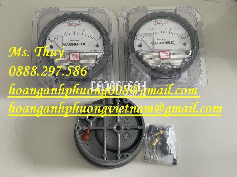 Đồng hồ đo chênh áp Dwyer 2000-3KPA  - Hàng mới 100%