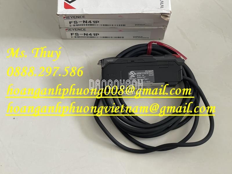 Keyence FS-N41P - Cảm biến quang sợi kỹ thuật số mạnh mẽ và linh hoạt
