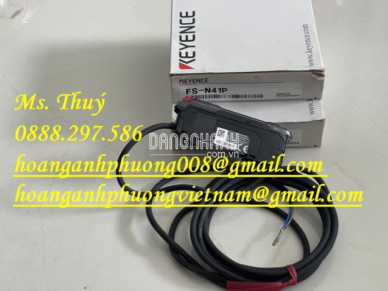 Keyence FS-N41P - Cảm biến quang sợi kỹ thuật số mạnh mẽ và linh hoạt