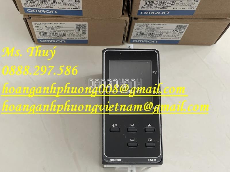 NEW 100% - Bộ điều khiển nhiệt độ Omron E5EC-QR2ASM-800