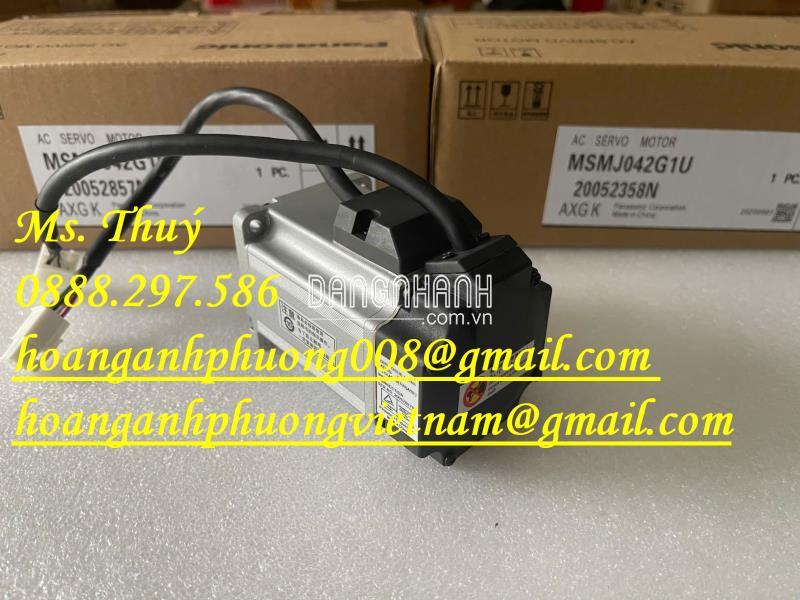 AC Servo motor Panasonic MSMJ042G1U - Động cơ mơi 100%