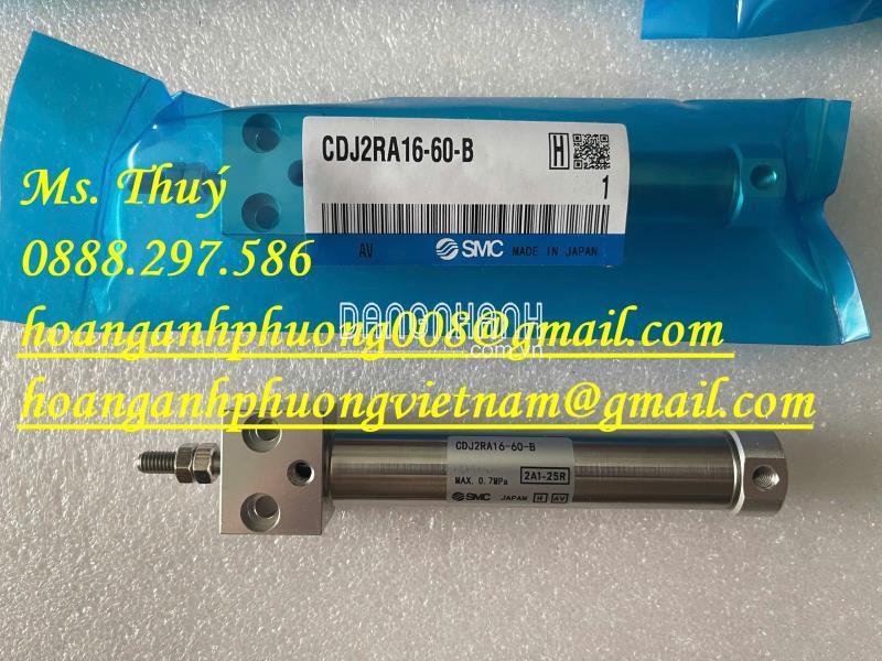 SMC CDJ2RA16-60-B - Xi lanh chính hãng - Hoàng Anh Phương