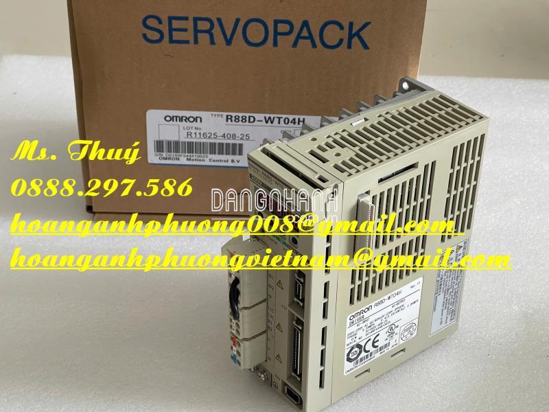 Bộ điều khiển Omron chính hãng - R88D-WT04H - Bình Dương