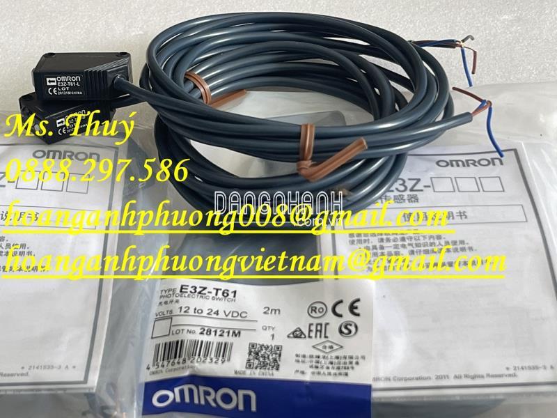  Cảm biến giá tốt E3Z-T61 2M - NPP Omron tại Việt Nam