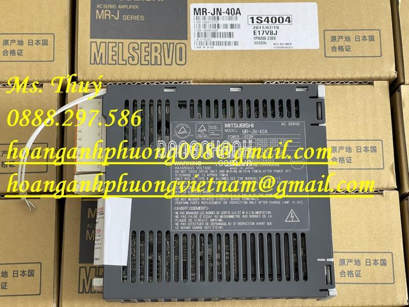 MR-JN-40A - Bộ điều khiển Mitsubishi 0.4kW - Nhập khẩu Japan