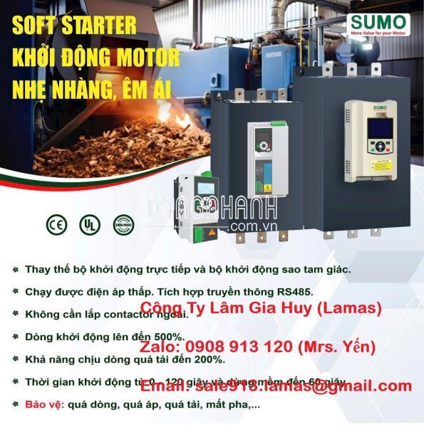 Khởi động mềm SUMO công suất từ 5.5kw giá tốt, bảo hành 24 tháng