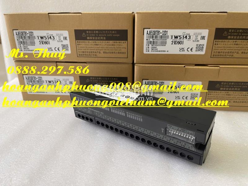 Hàng mới 100% - CC-link Mitsubishi AJ65SBTB1-32D1