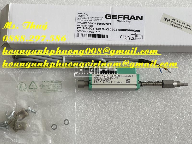 Cảm biến vị trí Gefran PY-2-F-025-S01M - Nhập khẩu - Hoàng Anh Phương