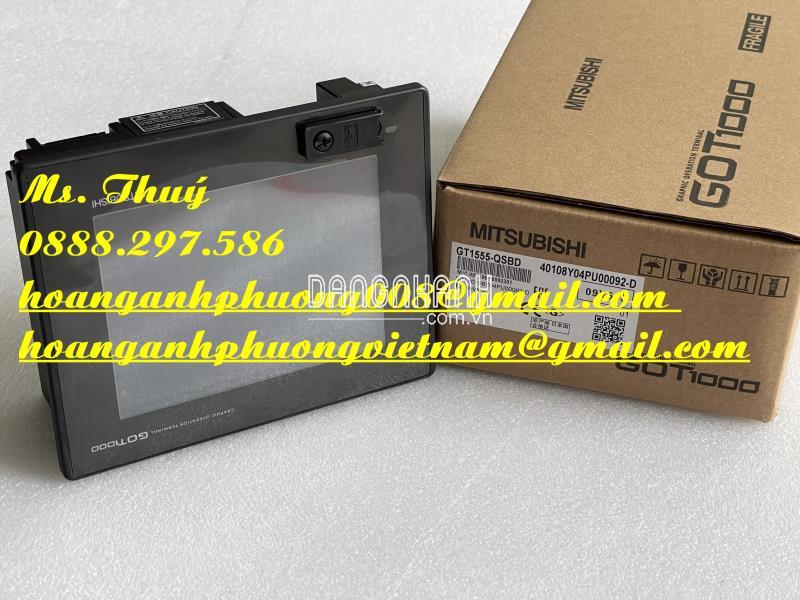 Màn hình HMI 5.7 inch GT1555-QSBD - Mitsubishi nhập khẩu