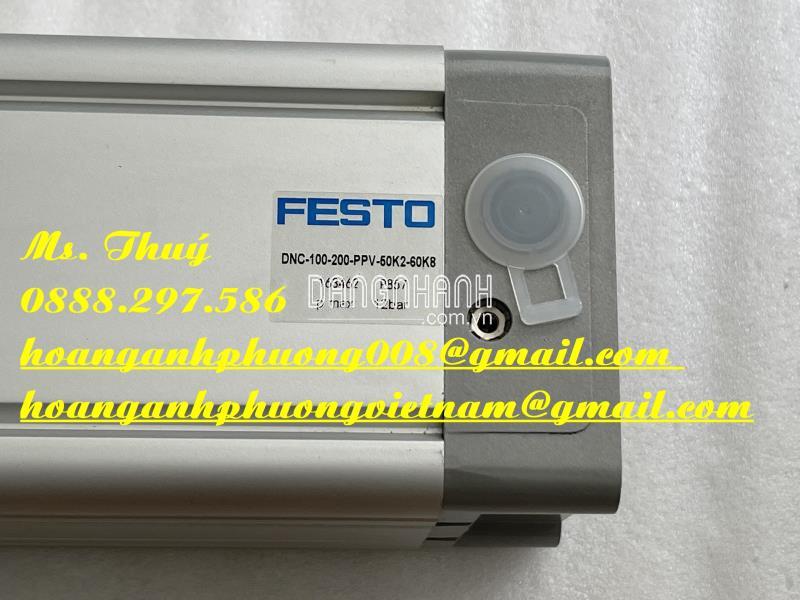 Festo nhập khẩu - Xy lanh DNC-100-200-PPV-50K2-60K8