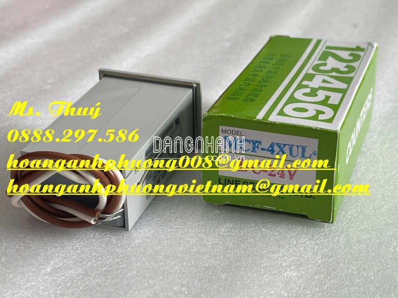Bộ đếm Line Seiki của Nhật - MCF-4XUL - Mới 100%