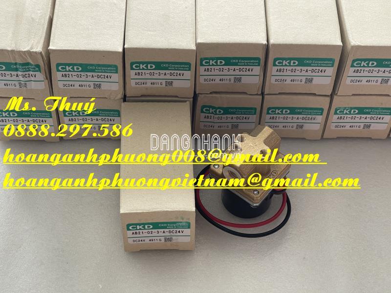AB21-02-3-A DC24V - Van điện từ CKD giá tốt - Bình Dương