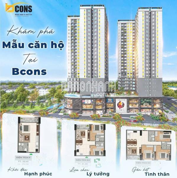  Căn Hộ Cao Cấp Tại Bcons Green Emerald - Dĩ An, Bình Dương