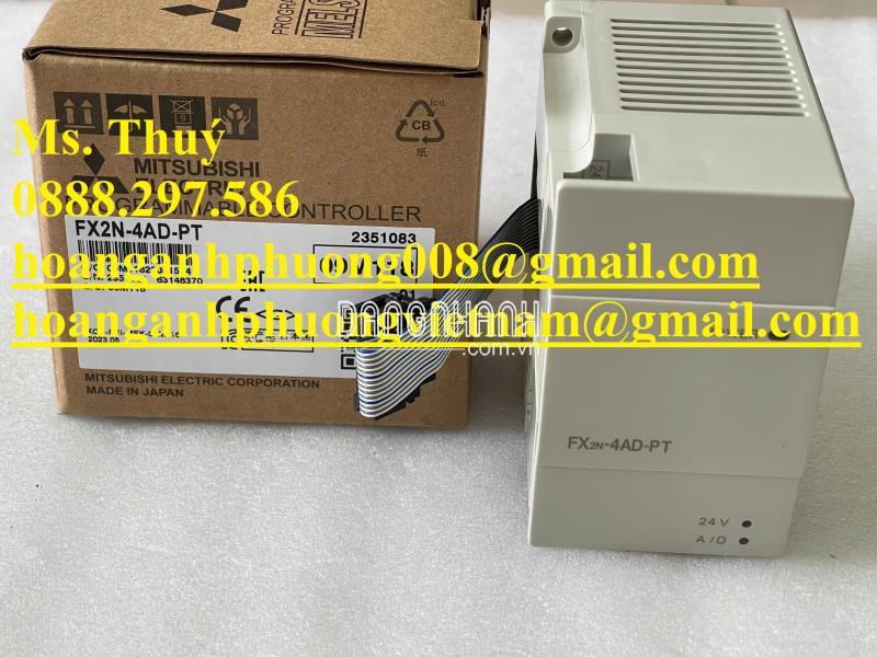 Mitsubishi FX2N-4AD-PT - Chuyên module chính hãng - Japan