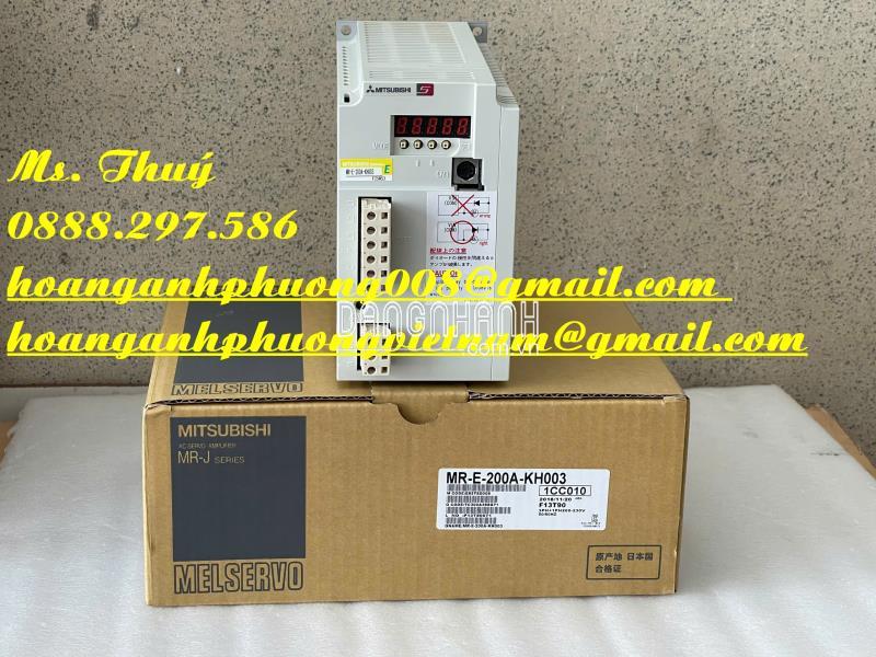 Bộ điều khiển động cơ servo MR-E-70A-KH003 - Hoàng Anh Phương