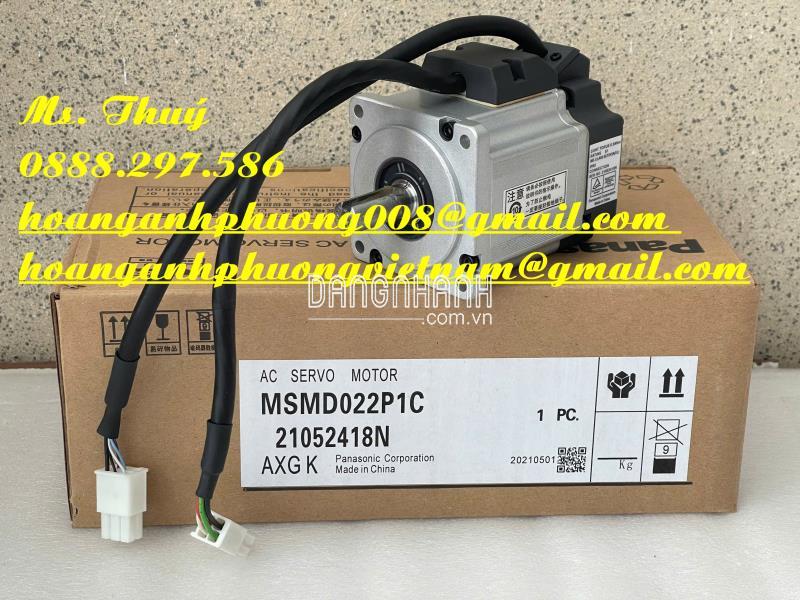 Panasonic chính hãng - MSMD022P1C - Động cơ mới 100%