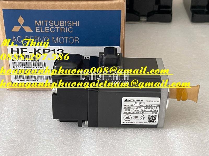 AC servo motor HF-KP13 - Mitsubishi nhập mới Japan