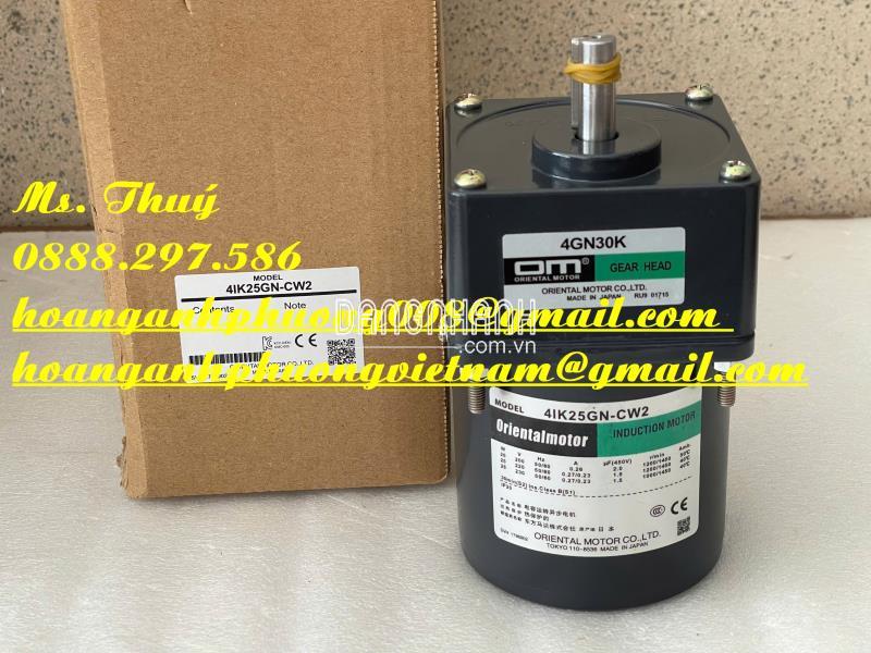 Oriental Motor 4IK25GN-CW2 + 4GN30K - Giá tốt nhất