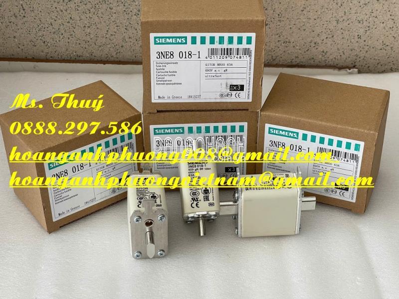 3NE80181 - Cầu chì bán dẫn Siemens -  Hàng fullbox mới 100%