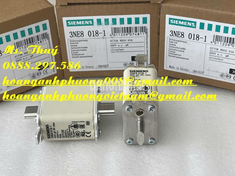 Cầu chì Siemens 3NE80181 - CTy Hoàng Anh Phương