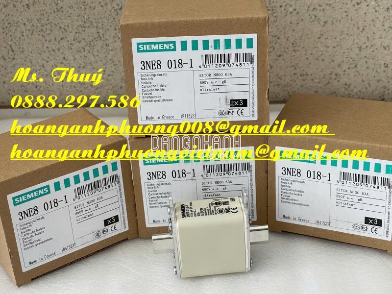 Cầu chì Siemens 3NE80181 - CTy Hoàng Anh Phương