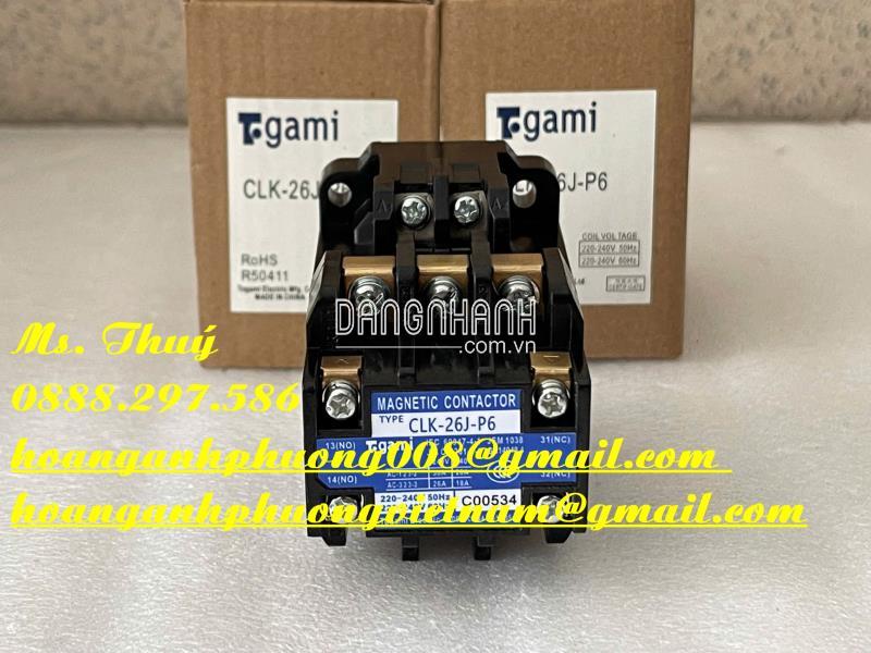 Khởi động từ Togami CLK-20J-P6 - Chuyên TB công nghiệp