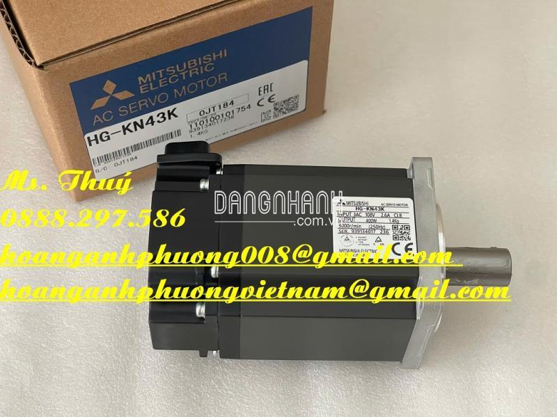 Servo HG-KN43K Mitsubishi - Động cơ, bộ điều khiển... giá tốt