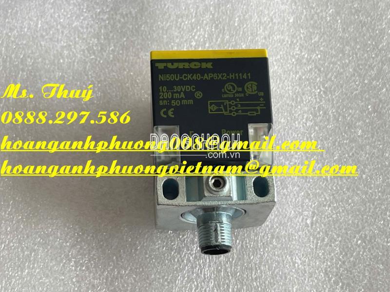 Turck nhập khẩu - Cảm biến NI50U-CK40-AP6X2-H1141 - New 100%