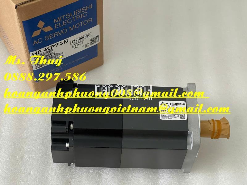 AC servo motor HF-KP73B - Mitsubishi nhập khẩu từ Nhật