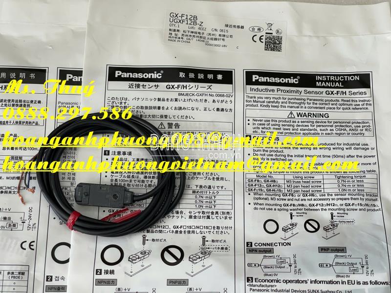 Cảm biến tiệm cận Panasonic GX-F12B - Chuyên thiết bị điện 