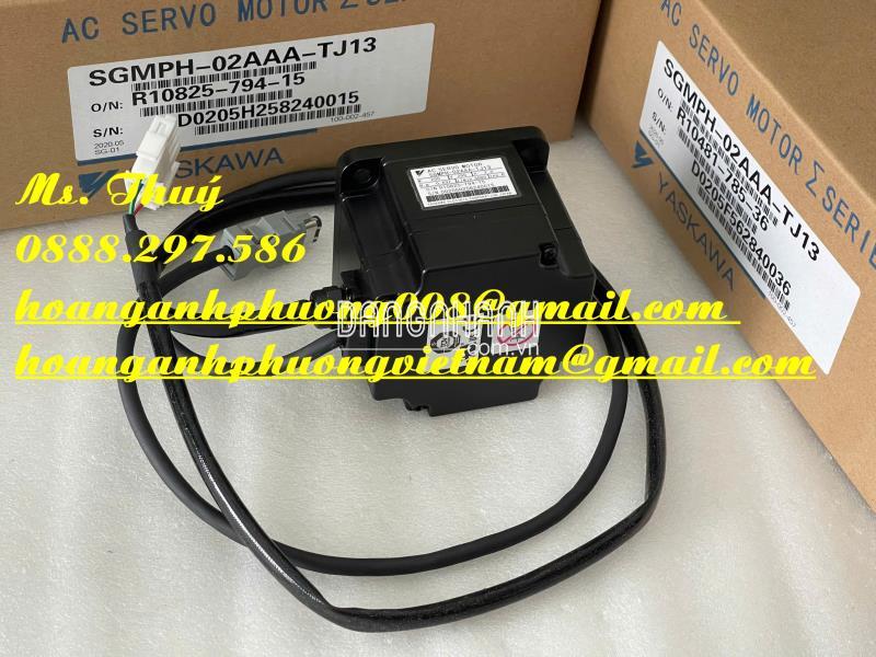 Yaskawa chính hãng - SGMPH-02AAA-TJ13 - Động cơ mới 100%