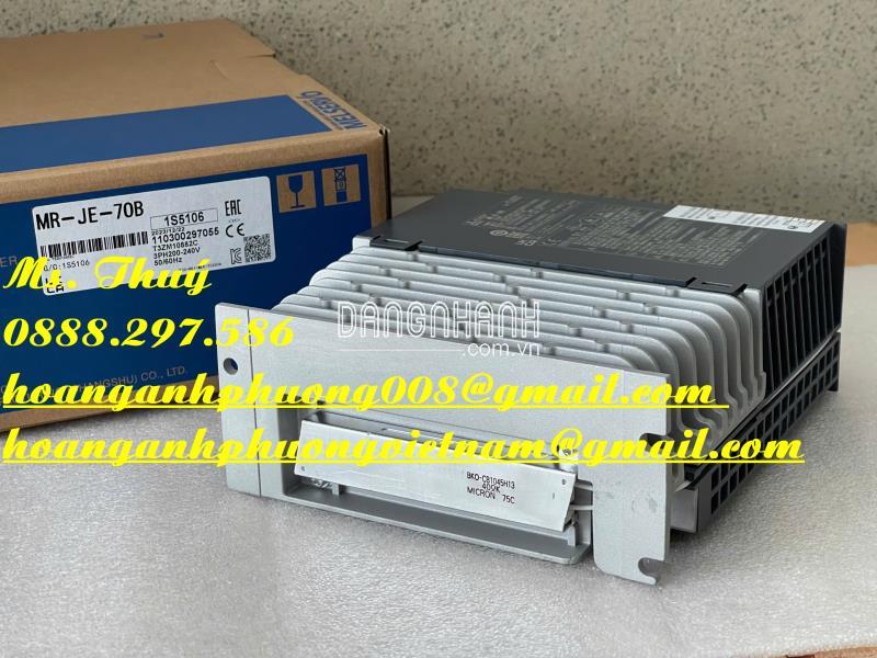 Servo Driver MR-JE-70B - Chuyên Mitsubishi - Giá tốt