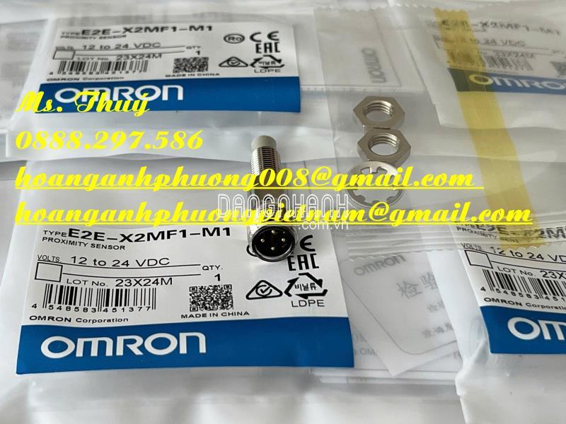 Cảm biến tiệm cận Omron E2E-X2MF1 2M - Nhập mới