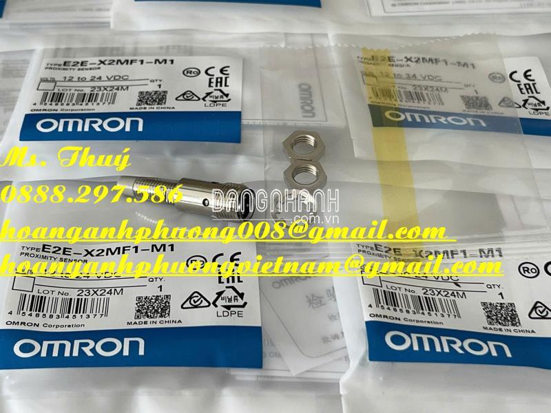 Cảm biến tiệm cận Omron E2E-X2MF1 2M - Nhập mới