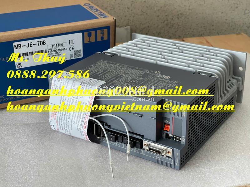 Chuẩn hàng nhập khẩu - Bộ điều khiển MR-JE-70B - Mới 100%