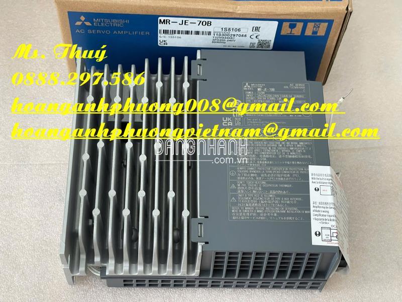 Chuẩn hàng nhập khẩu - Bộ điều khiển MR-JE-70B - Mới 100%