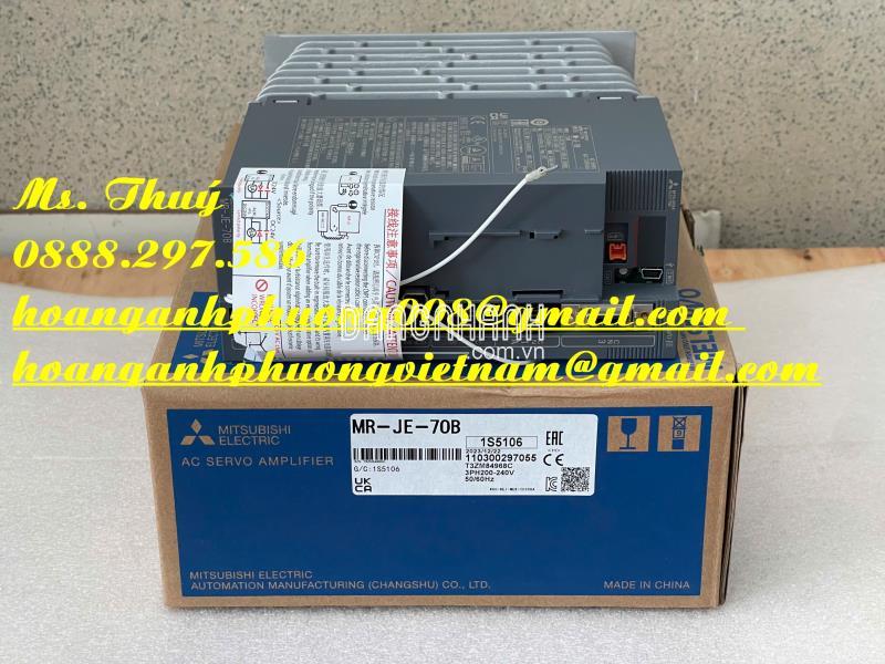 Chuẩn hàng nhập khẩu - Bộ điều khiển MR-JE-70B - Mới 100%