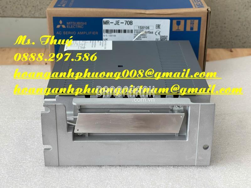 Chuẩn hàng nhập khẩu - Bộ điều khiển MR-JE-70B - Mới 100%