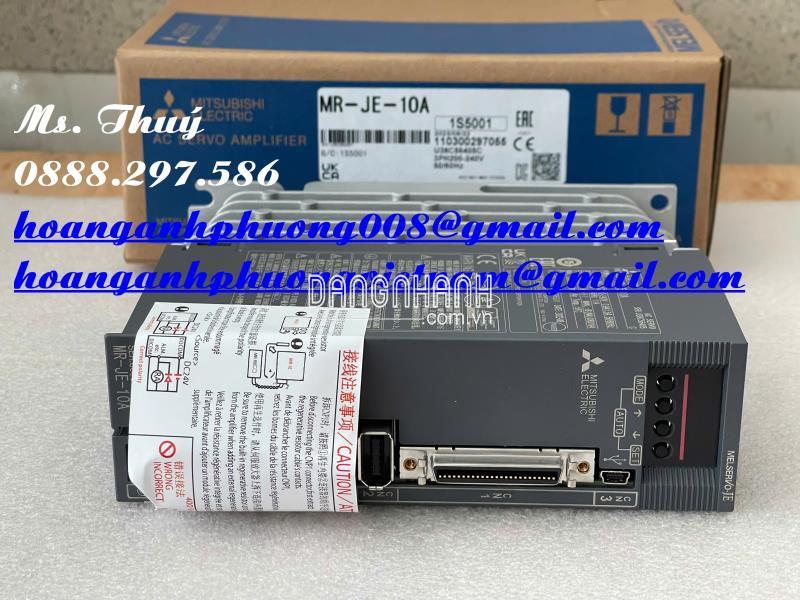 Hàng chuẩn - Bộ điều khiển Mitsubishi MR-JE-10A - Mới 100%