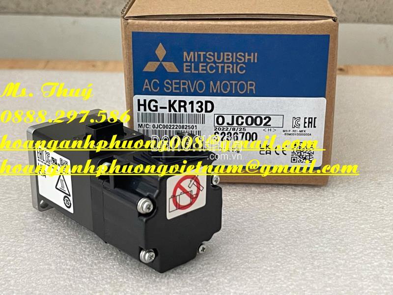 Bộ động cơ Mitsubishi HG-KR13B - TB công nghiệp chất lượng