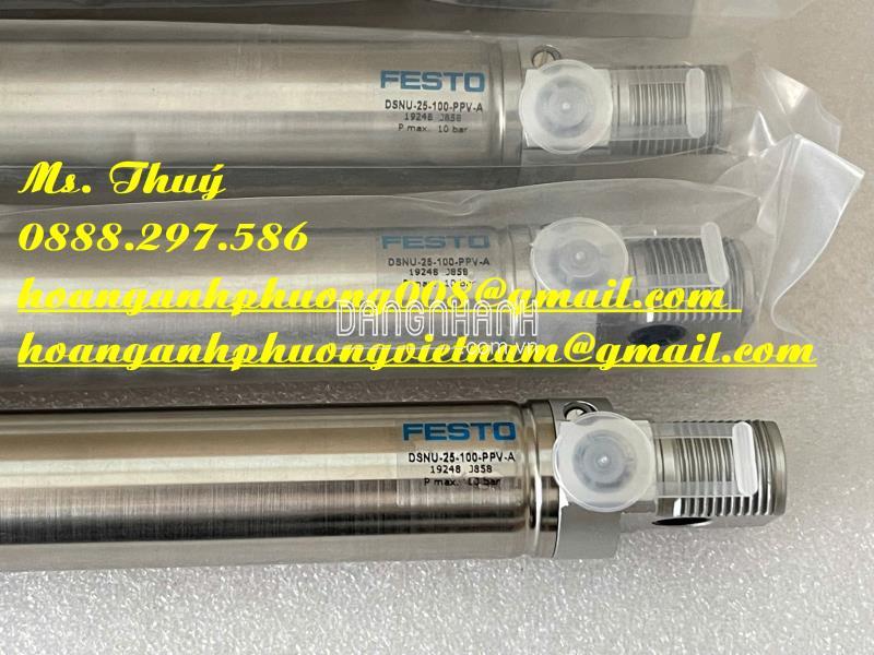 DSNU-25-100-PPV-A - Xi lanh Festo mới - Giao nhanh toàn quốc
