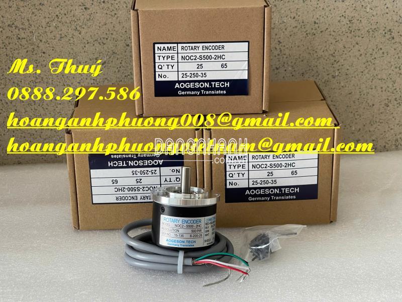 Chính hãng - Bộ mã hoá NOC2-S500-2HC Aogeson - New 100%