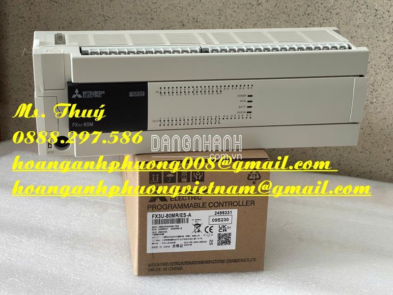 Bình Dương - FX3U-80MR/ES-A Mitsubishi - Module giá tốt