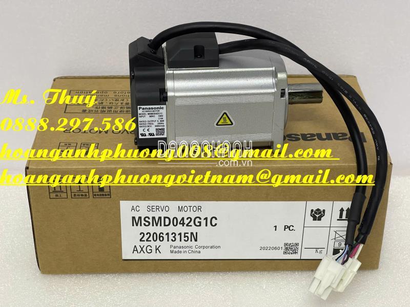 Động cơ Servo Panasonic MSMD042G1C - Chuyên hàng Panasonic