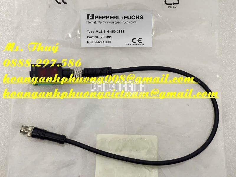 Pepperl-Fuchs ML6-8-H-150-3881 - Cảm biến nhập mới 100%