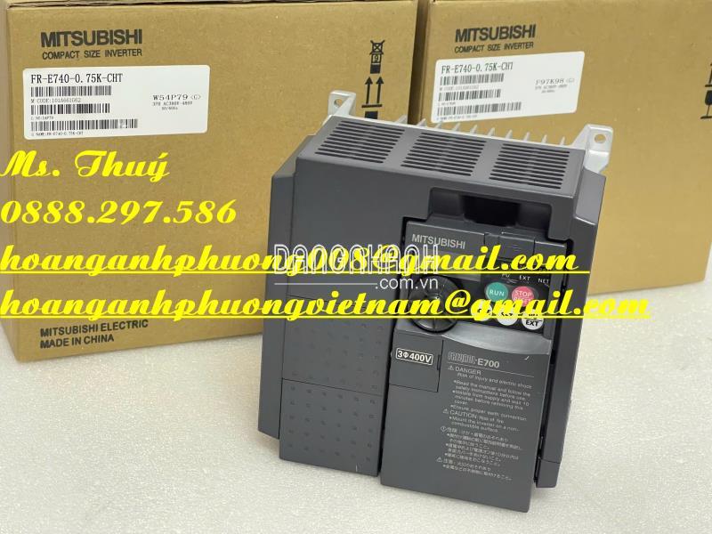 Mitsubishi Inverter FR-E740-0.75K-CHT - Biến tần chính hãng