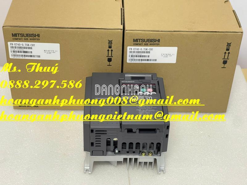 Mitsubishi Inverter FR-E740-0.75K-CHT - Biến tần chính hãng